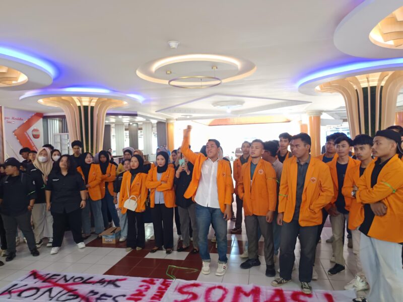 Aliansi Mahasiswa Unja Menuntut Transparansi Anggaran Kemahasiswaan. (dok. Istimewa).
