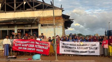 Viral di Media Massa, Masyarakat Pantura Menentang Keberadaan Petronas di Bumi Bahari 
