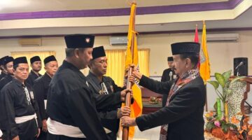 Ketum R. Moerjoko HW Hadiri Pengukuhan Pengurus dan Rakercab PSHT Cabang Sampang 2024-2029