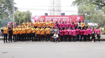 Peringati HUT Bhayangkara ke 79 Polres Langkat Gelar BSD