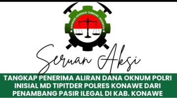 Aksi Damai Warnai Kendari, Warga Desak Penangkapan Polisi yang Diduga Terima Uang dari Tambang Ilegal