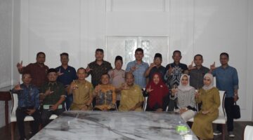 Sebelum Bahas Ranperda RPJMD,Pansus DPRD Langkat Beraudiensi ke Bupati