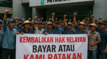 Menuntut Haknya, Ratusan Nelayan Pantura Dari 5 Kecamatan di Madura Akan Gelar Aksi Unras Ke Petronas