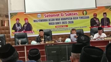 Kasri Selian Terpilih sebagai Ketua MAA Aceh Tenggara 2025–2030