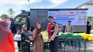 Kapolres Gayo Lues Pastikan Bantuan Beras SPHP Tersalurkan hingga Wilayah Terpencil Lewat Sinergi dengan Bulog