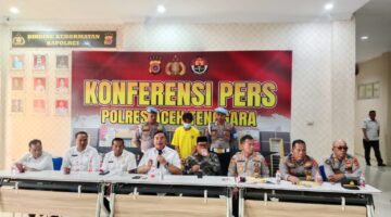 Mapolres Agara tetapkan MEL Tersangka Penikaman di kegiatan acara Muslim Ayub Fest di Kutacane area Stadion Syahadat Desky.