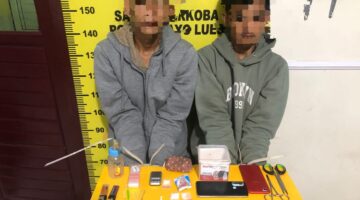 Kapolres Tegaskan Tidak Ada Toleransi Bagi Pengedar Sabu, Dua Pemuda Ditangkap di Depan Masjid Asal Penampaan Kecamatan Blangkejeren