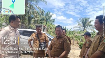 Kejari dan Pemko Subulussalam Pastikan Lokasi Pembangunan Gedung MBG dan Proyek Strategis Nasional