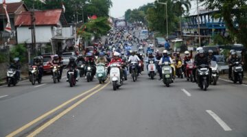 Semarak Sunmori Merdeka 2025: Gubernur Al Haris Riding Bersama Biker Jambi
