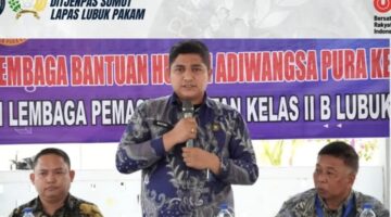 Penyuluhan Hukum, Lapas Lubuk Pakam dan LBH Adiwangsa Pura Keadilan Bekali Warga Binaan Menuju Hidup Taat Aturan