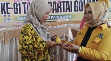 HUT ke-61 Golkar Langkat: Tiorita Bru Surbakti Kenang Jasa Almarhum H.Ngogesa Sitepu dalam Momen Haru