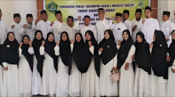 Kakan Kemenag Langkat Lantik  Pokja Majelis Taklim, Diharapkan Jadi Garda Terdepan Penguatan Moderasi Beragama