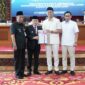 Al Haris dan Abdullah Sani Saat Menyampaikan Nota Pengantar KUA-PPAS T.A 2026