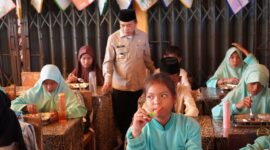 Al Haris Meninjau Pelaksanaan Makan Bergizi Gratis (MBG) di Kabupaten Merangin