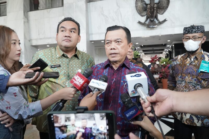 Al Haris Usai Audiensi Bersama Menteri Keuangan
