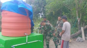 Dansatgas TMMD Ke 126 Kodim 1426 Takalar Tinjau Progres Pengerjaan Sasaran Fisik