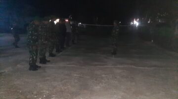 Patroli Gabungan Personel Koramil 1426-01/Polut Dengan Komponen Pendukung di Wilayah Binaan