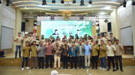 DPD Tani Merdeka Indonesia Kota Jambi Foto Bersama Wakil Walikota Jambi Diza Aljosha Usai Pengukuhan