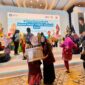 Hesti Haris Usai Menerima Penghargaan Nasional Sebagai Bunda PAUD Kategori Peduli PAUD Tahun 2025.