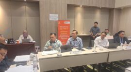 Gubernur Al Haris Menegaskan Komitmen Pemerintah Provinsi Jambi dalam Mewujudkan Tata Kelola Pemerintahan yang Terbuka pada Uji Publik Monitoring dan Evaluasi (Monev) Keterbukaan Informasi Publik 2025.