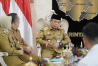 Al Haris Menerima Audiensi Jajaran Pimpinan PT Semen Baturaja 