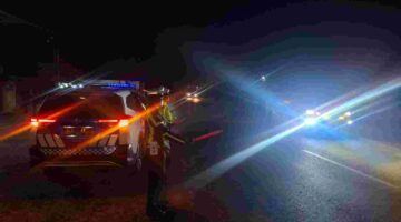 Polres Batu Bara Tingkatkan Patroli “Blue Light” untuk Antisipasi Gangguan Kamseltibcarlantas