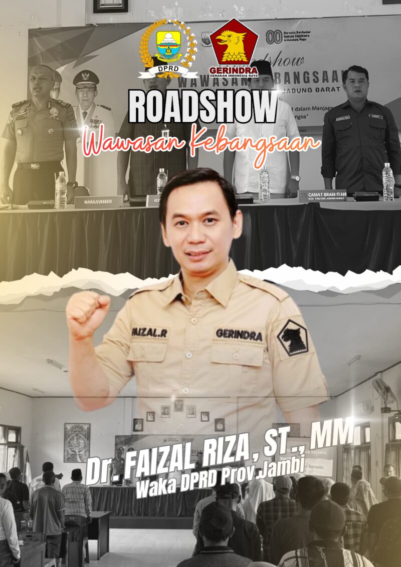 Wakil Ketua DPRD Provinsi Jambi, Dr. Faizal Riza, ST., MM.