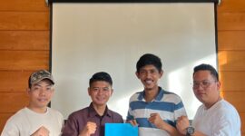 Iin Habibi, Sekretaris KNPI Provinsi Jambi Serahkan SK Careteker DPD KNPI Kota Jambi