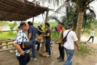 Foto Istimewa Pembersihan Diduga Barak Narkotika Kecamatan Tanjung Pura 