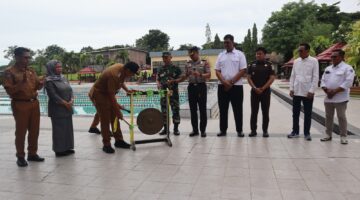 Kapolres Bantaeng Hadiri Peresmian Reopening Kolam Renang Andi Pawiloi