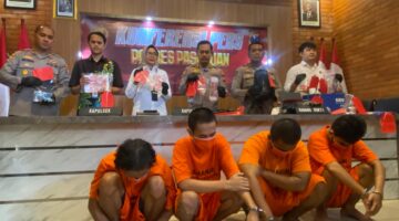 Unit Reskrim Polsek Gempol Bongkar Jaringan Peredaran Uang Palsu, Empat Pelaku Ditangkap