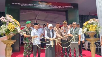 Dandim Hadiri Peresmian Penanganan Kawasan Kumuh Terpadu dan Terintegrasi 