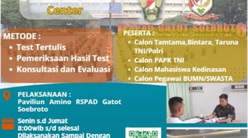 RSPAD Gatot Soebroto Hadirkan Layanan Screening dan Assessment Kesehatan Mental Profesional