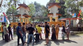 Dokumentasi Foto Gelar Aksi di Depan Kantor Bupati Langkat (23/1/2026)