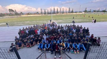 PPI Karo Bekali Ratusan Pelajar kelas X Hadapi Seleksi Paskibraka Nasional, Dibuka Kesbangpol Kab Karo.