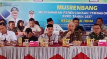 Musrenbang Kecamatan Hinai: Infrastruktur Pasca – Banjir dan Ketahanan Pangan Jadi Prioritas RKPD 2027