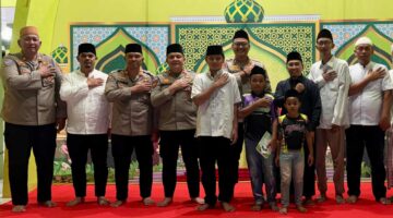 Hadir di Tengah Jamaah, Kapolres Langkat Awali Safari Ramadhan di Masjid Safiyyul Amaliyatil Hadiiqoh