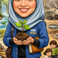 Dokumentasi Istimewa Kayla Anindya Putri Nasution Mahasiswi Program Studi Pendidikan Bahasa dan Sastra Indonesia Fakultas Bahasa dan Seni Universitas Medan