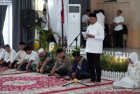 Foto Istimewa Bupati Langkat H.Syah Afandin Buka Puasa Bersama Jajaran Pemkab Langkat 1447 H