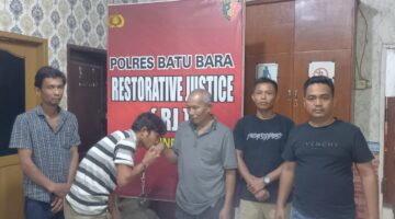 Polsek Indrapura Selesaikan Kasus Pencurian Becak Bermotor dengan Restorative Justice, Pelaku dan Korban Bersepakat Damai