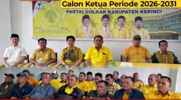 DPD Partai GOLKAR Kerinci Buka Pendaftaran Calon Ketua Periode 2026–2031
