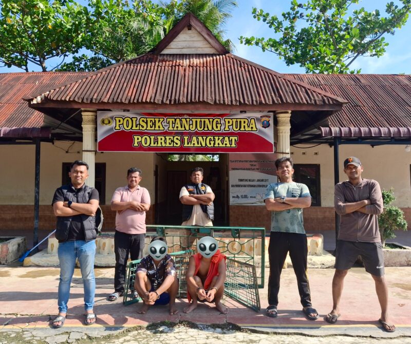 Foto Istimewa Proses Penangkapan Terduga Pelaku Spesialis Bongkar Rumah 