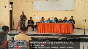 TNI–POLRI dan Pihak Sekolah Gelar Rapat Bersama Pasca Tawuran Pelajar di Bantaeng