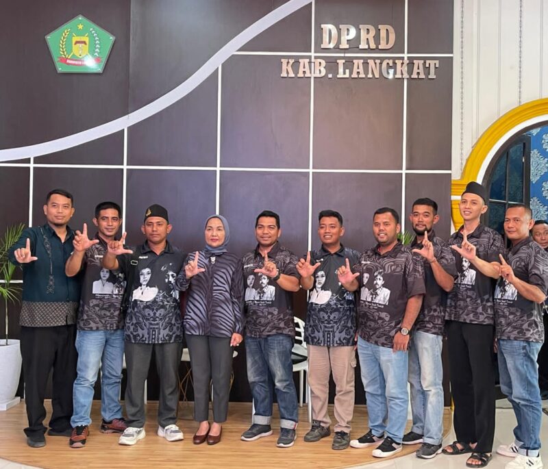 Dokumentasi Foto  Pengurus Bersama Ketua DPRD Kabupaten Langkat Sri Bana (26/2/2026)