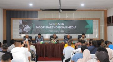 Bank Aceh Syariah dan Insan Pers Perkuat Sinergi Lewat Coffee Morning