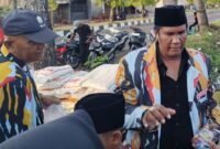 Foto Istimewa Pemberian Tali Asih Pada Anak Yatim-piatu Jalan Proklamasi Stabat dan Pemasangan Plang Pemuda Karya Nasional Maju Jaya Abadi (3/3/2026)