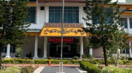 Foto Istimewa Halaman Kantor Bupati Langkat 