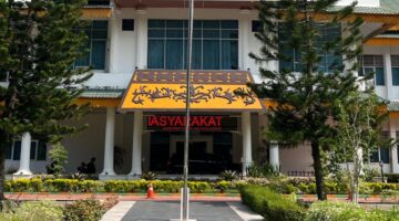 Foto Istimewa Halaman Kantor Bupati Langkat