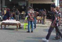 Dokumentasi Foto Pembagian Takjil di Kantor Sekretariat Markas Cabang Laskar Merah Putih Kabupaten Langkat Jumat (13/3/2026)