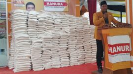 Foto Istimewa di Sekretariat Dewan Pimpinan Cabang Hanura Kabupaten Langkat Ketua Abdul Rasyidin Pane,Jumat (13/3/2026)